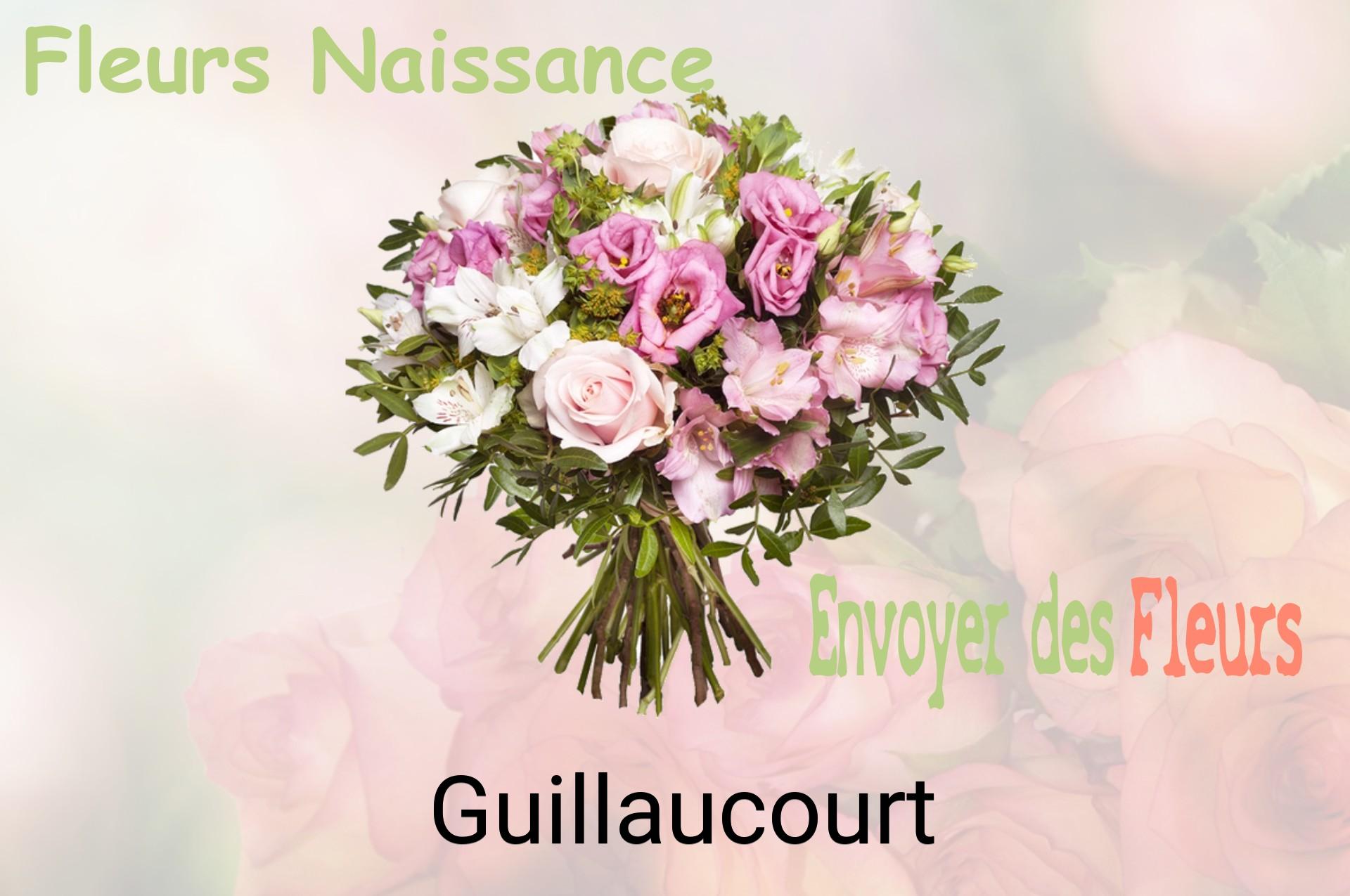 Bouquet de fleurs de naissance livré à Guillaucourt